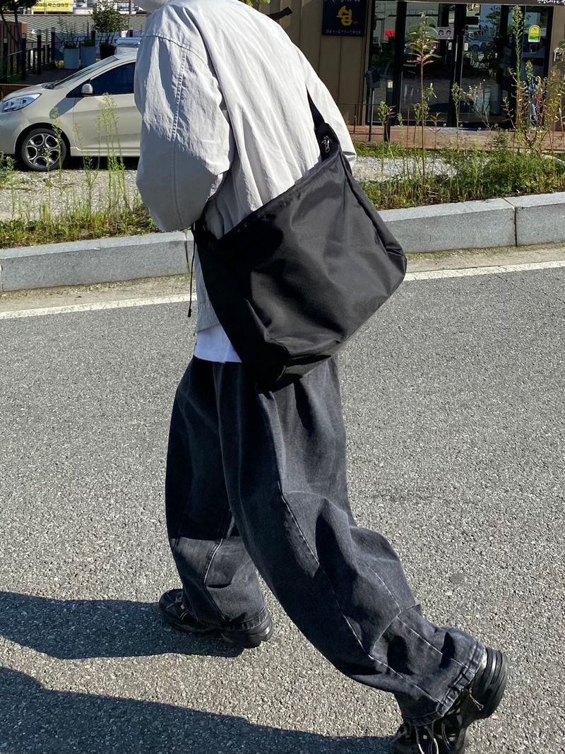 For season balloon fit denim pants 2C