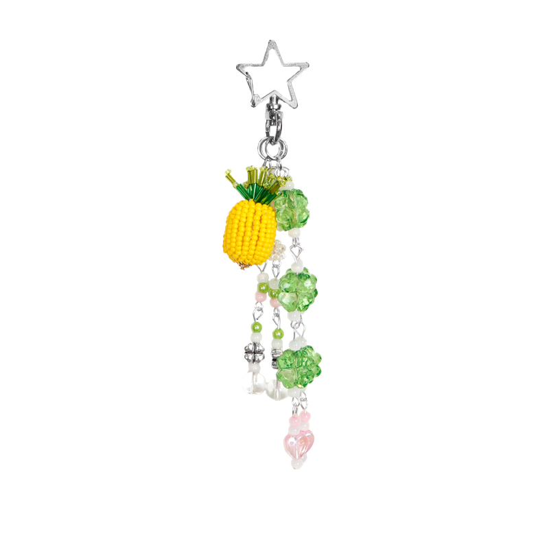 PINK PINEAPPLE(ピンクパイナップル)の「LUCKY STAR KEYRING(Toys/Key Holders)」