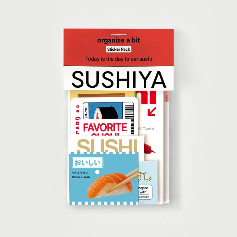 oab sushi pack / scrap sticker set