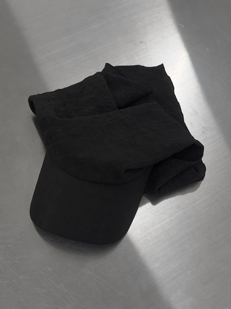 wrinkle bandana cap