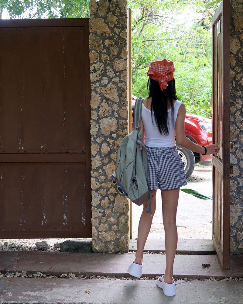 Mint Color Pocket Daily Backpack