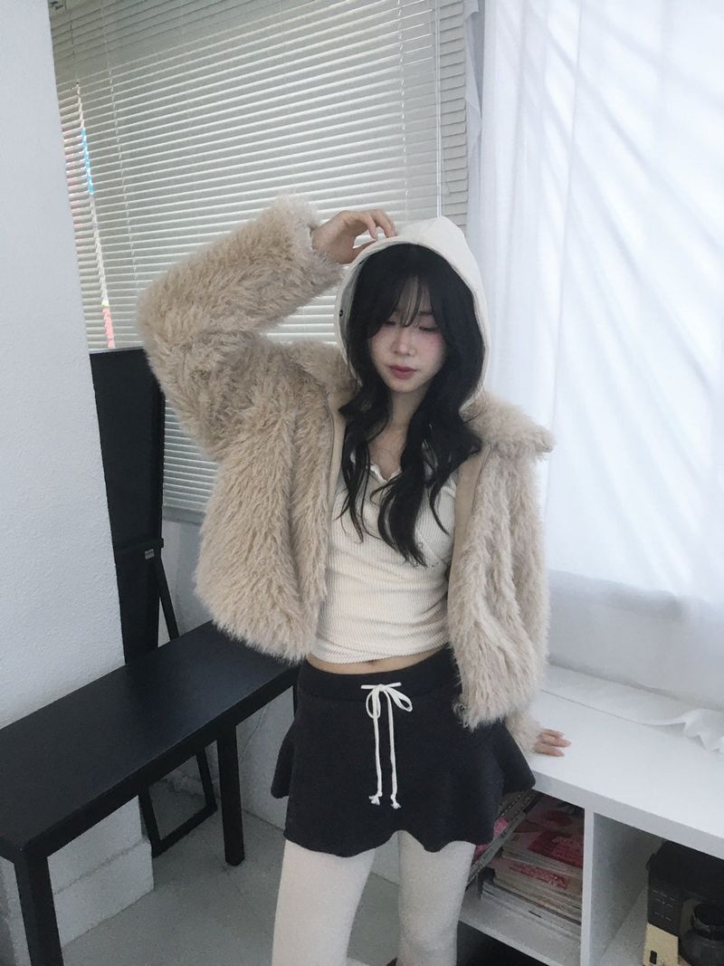 Swan Fur Jacket