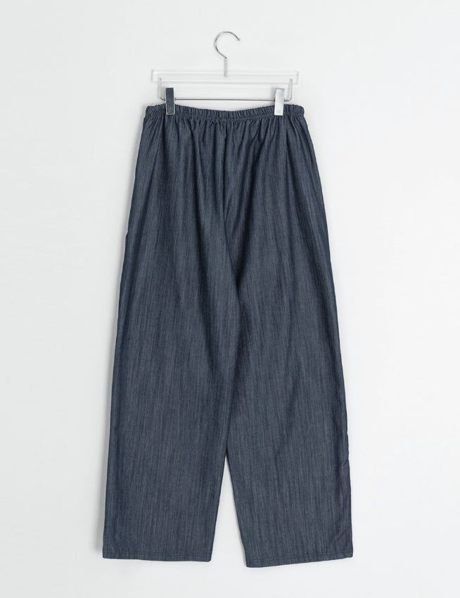 Garanki Non-Faded Wide Denim Pants