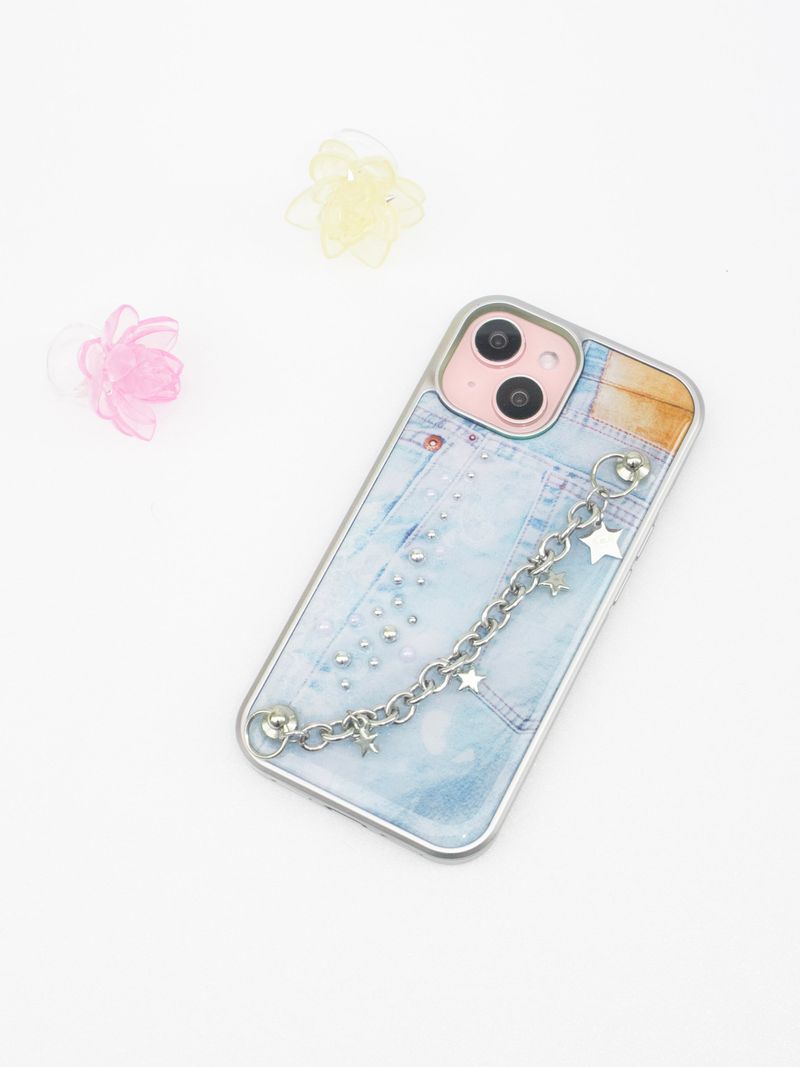 DENIM CHAIN CASE (2colors)