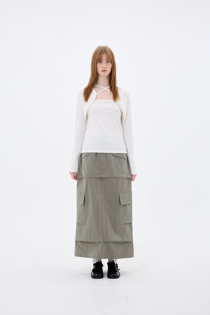 ARIOSO BOLERO SET / WHITE