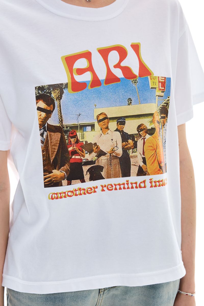NAUGHTY PRINTING T-SHIRT