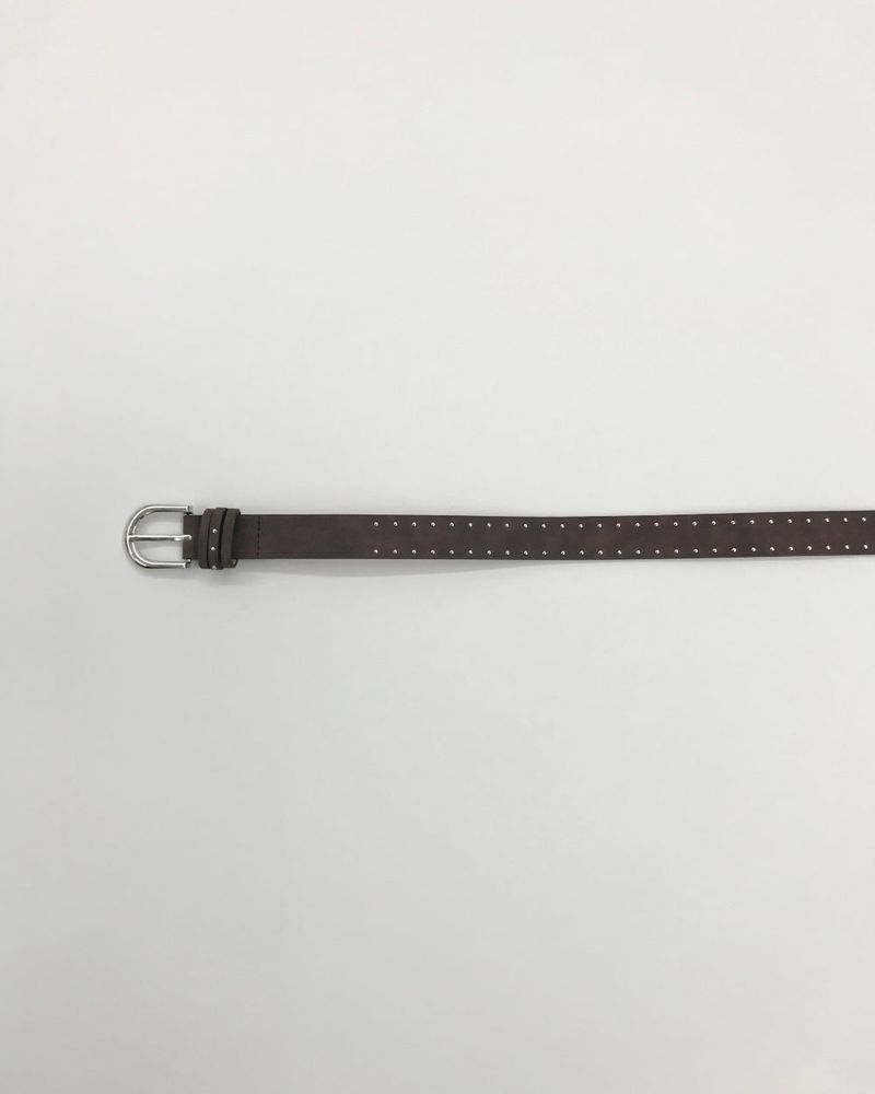 Metal Inlay Belt (3color)
