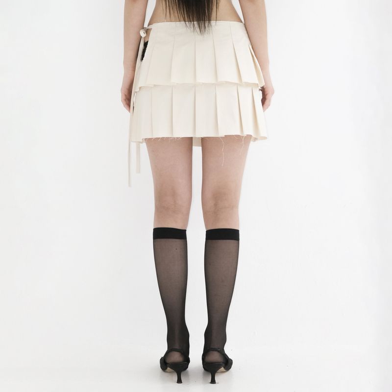 [MADE] Double Pleats Skirt 003