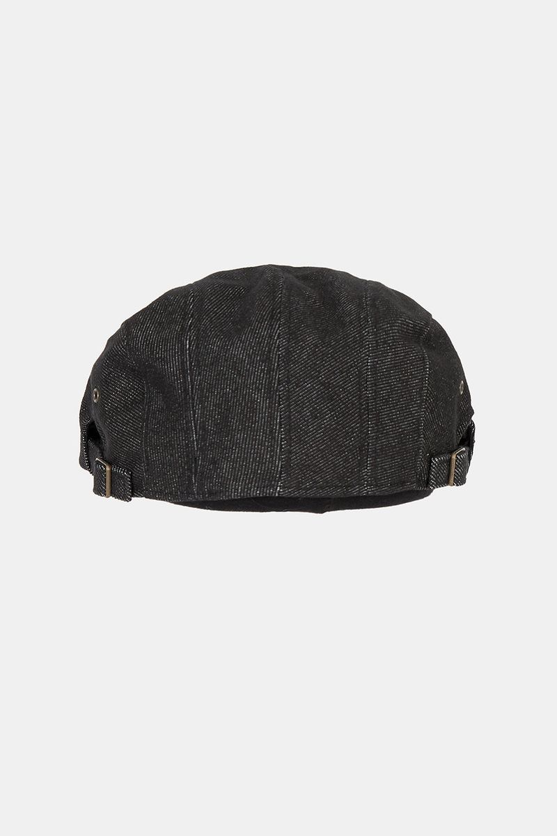 Ordinary denim hunting cap