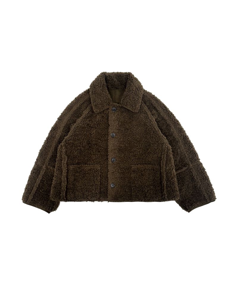 C FUR REVERSIBLE MUSTANG_BROWN