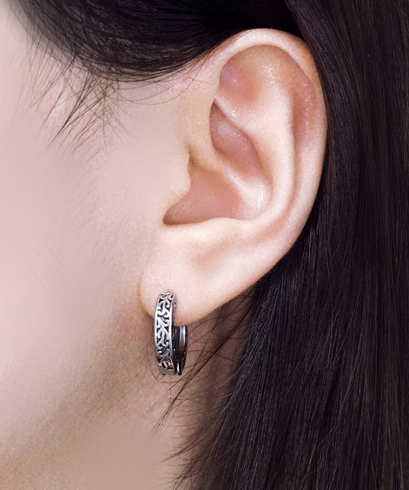 Vintage Vine Monster One-Touch Earrings