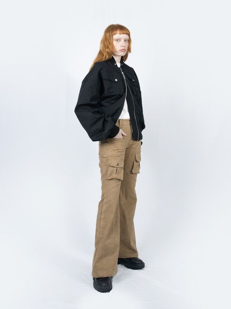 Ripstop Bomber Jacket (Black)