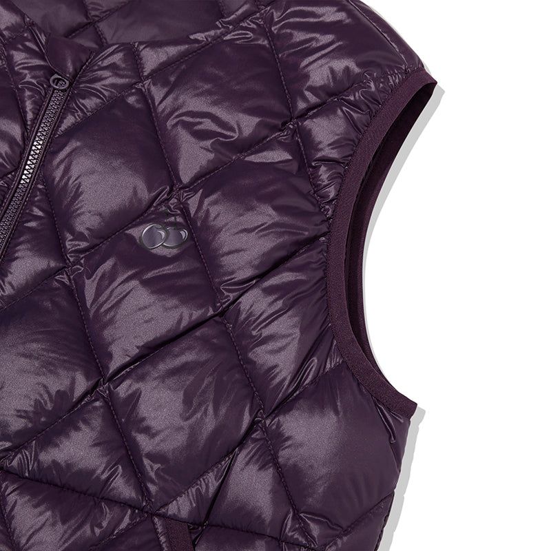 KIRSH CLOUD DOWN VEST [DARK PURPLE]