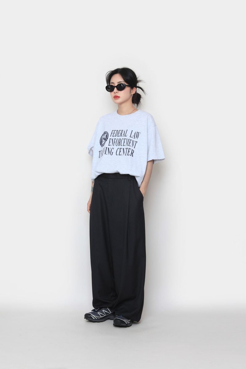 Mixed Striped Slacks