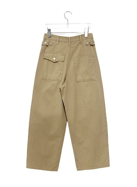 Iris Pocket Adjust Cotton Wide Pants