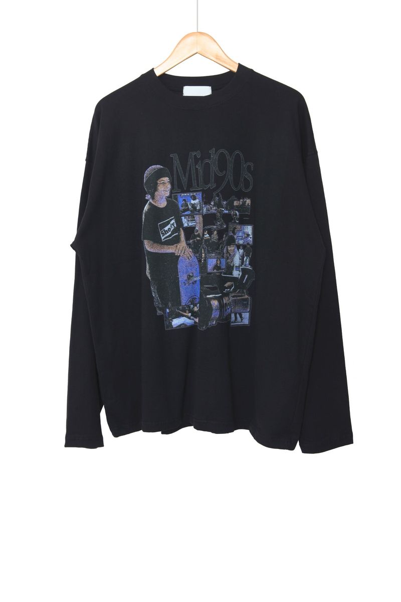 Mid-Nineties Printed Long-Sleeved T-Shirt