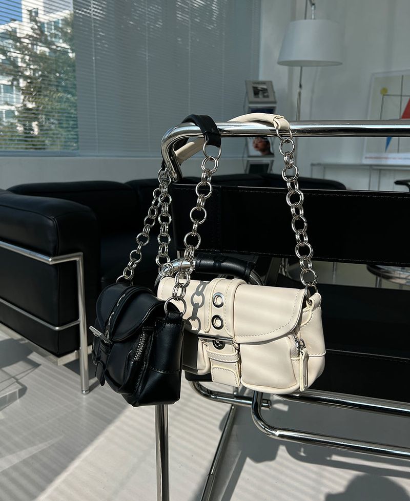 Shoulder Refine Chain Bag (2 color)