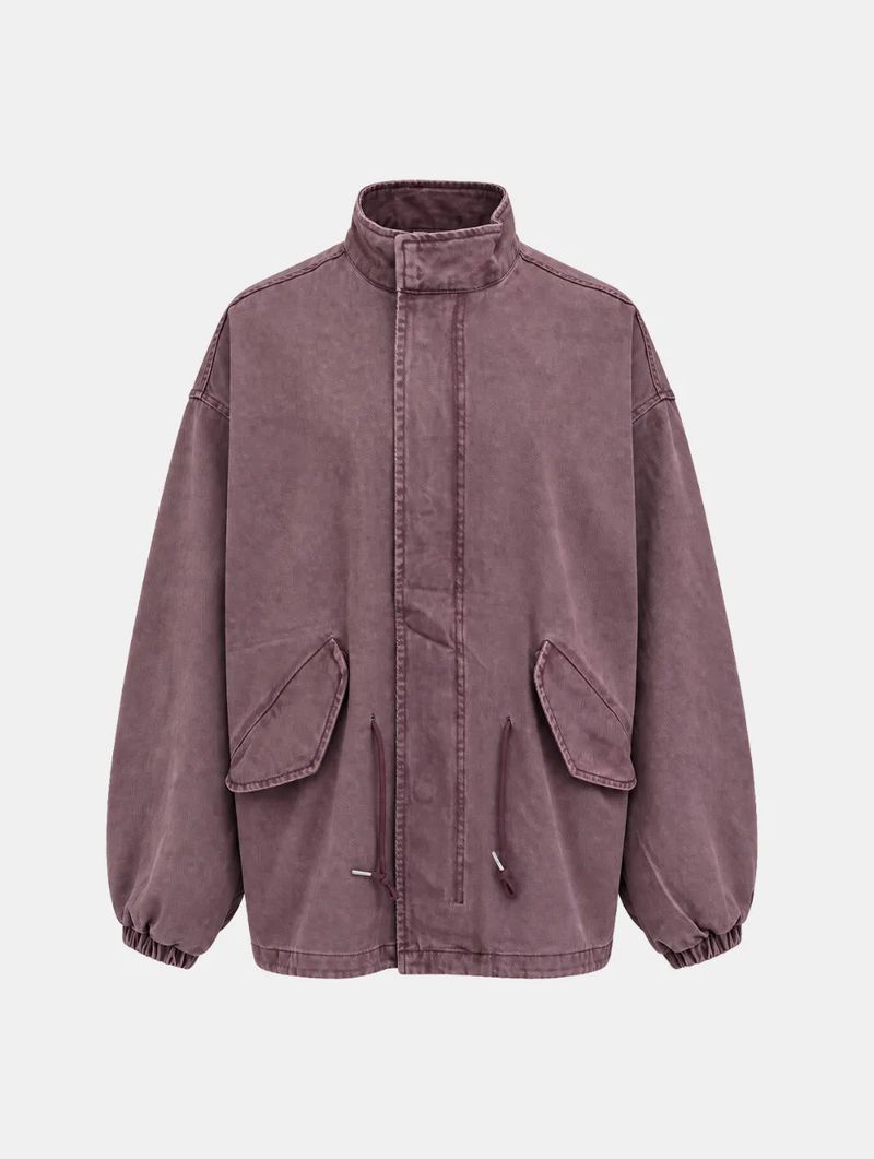 Safari Washed Flap Pocket Jumper