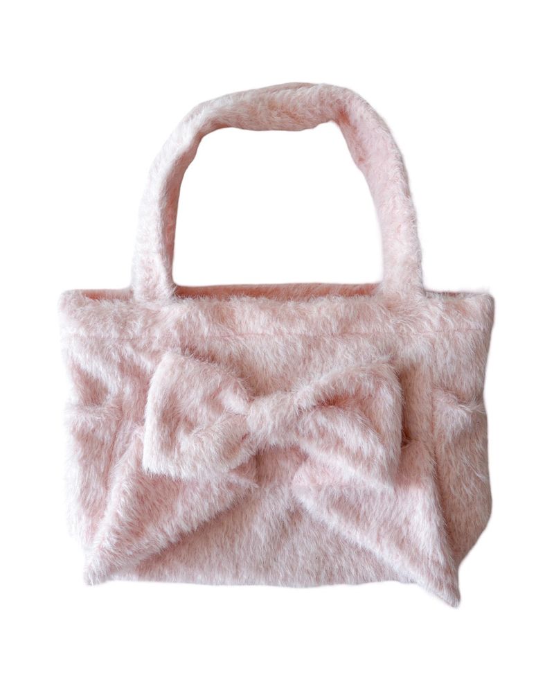 Fluffy Ribbon bag (pink)