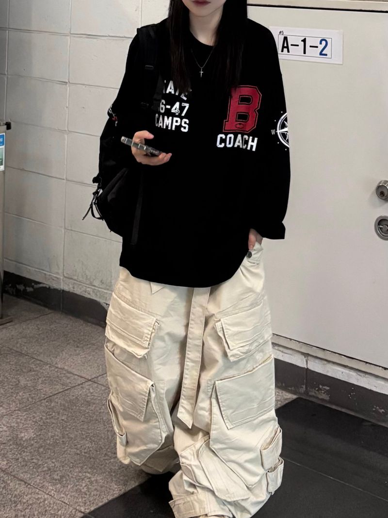 module velcro multi cargo pants
