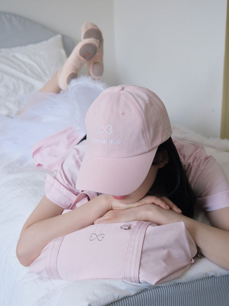 Eternal Love ball cap - Light pink