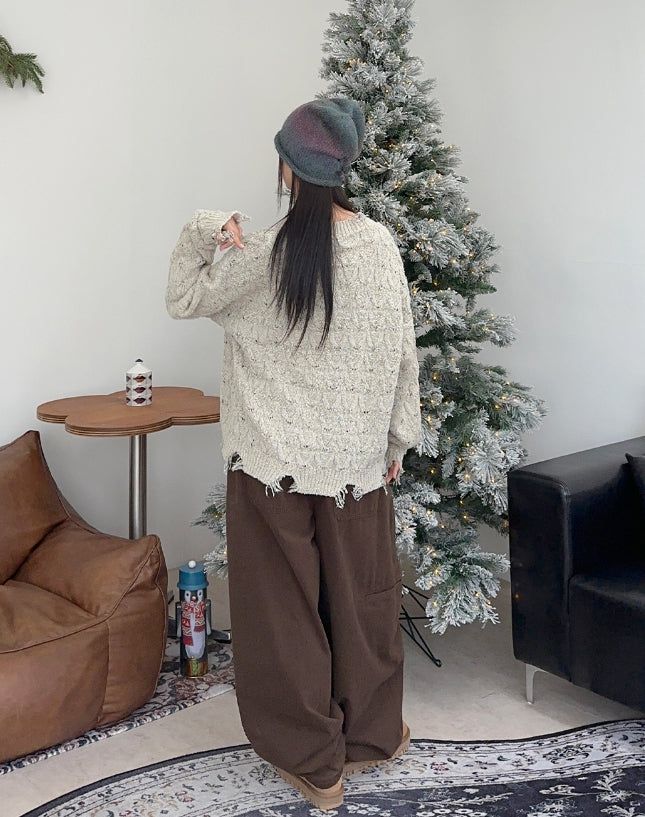 Lippe Vintage Cable Knit
