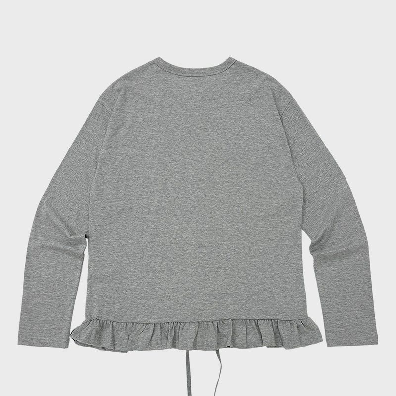 NATTY CARDIGAN IN GREY (SCARF SET)