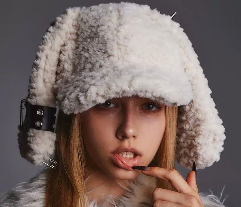 OCTOVITAAND（オクトヴィタアンド）の「Punk Rabbit Ear Baseball Hat（Hats）」