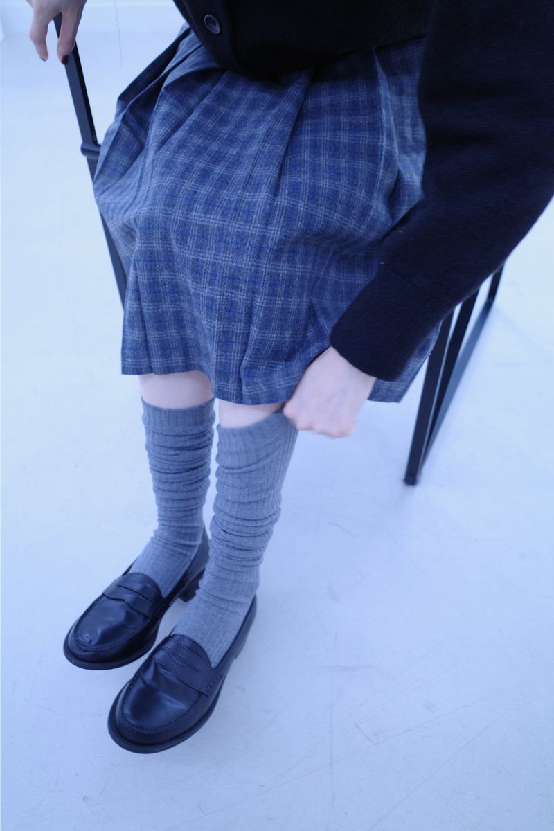 Golji high knee socks (6color)
