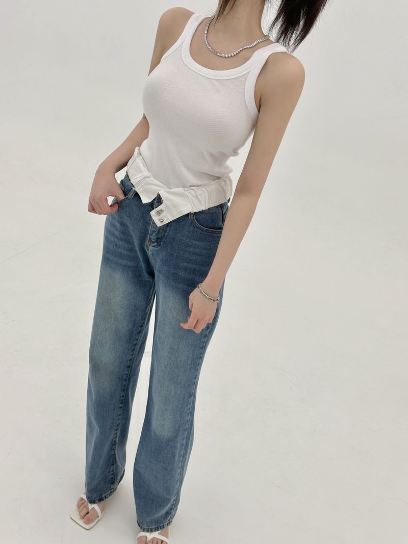 Jersey tank top