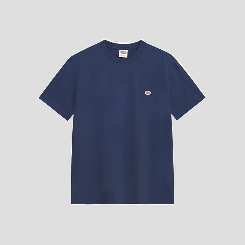 PARAGRAPH TOWELING PATCH T SHIRT - NAVY