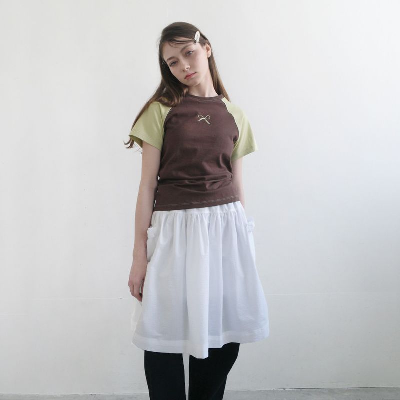 Brown/Olive Raglan T-Shirt