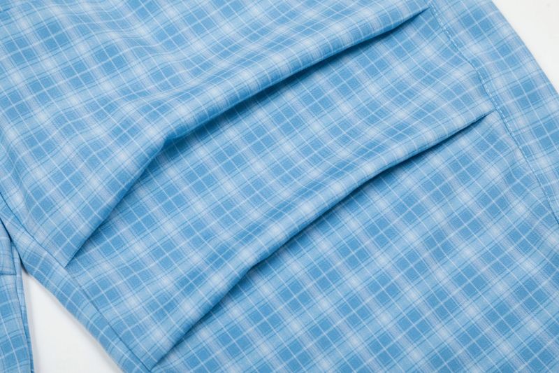 Check Balloon Shirring Pants 232008614