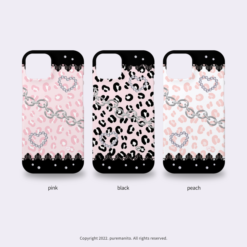ギャル最強レオパードスマホケース