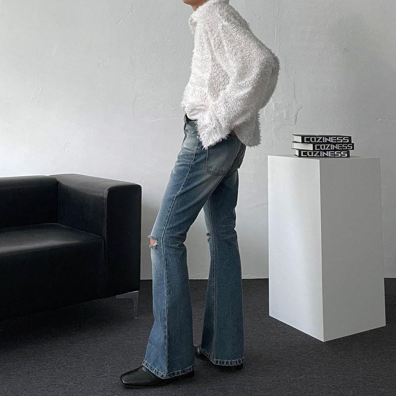CR Adele Mohair Cropped Shirt (2 colors)