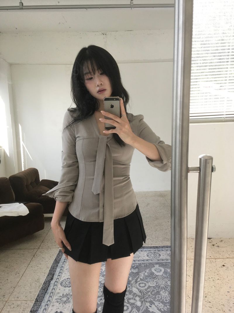 Tie Snap Blouse
