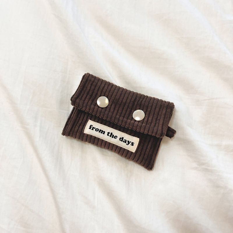 【MADE】Corduroy Mini Card Wallet