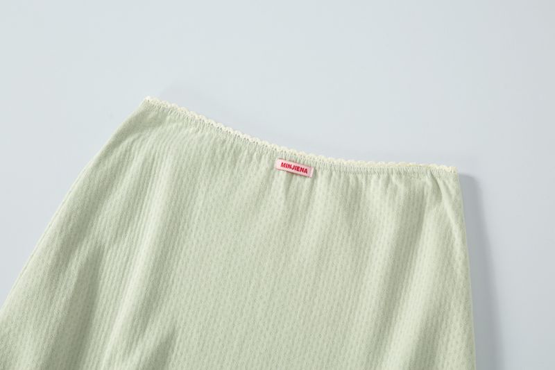 Ruffle long skirts vintage mint
