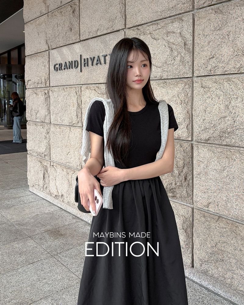 [MADE] Canella short‑sleeve dress