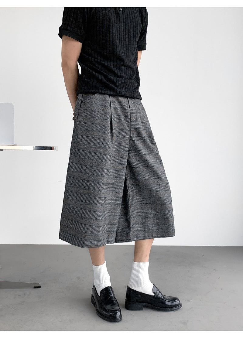 Hector Check Wide Culottes