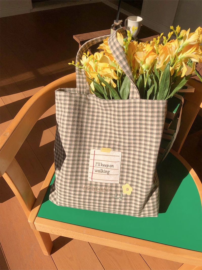 Everyday fabric bag_I'll keep on walking