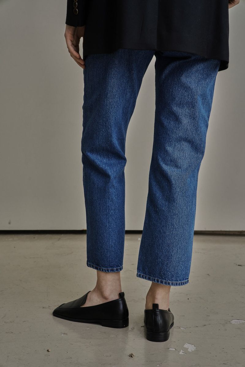 WOOL TWILL SETUP JACKET_NAVY