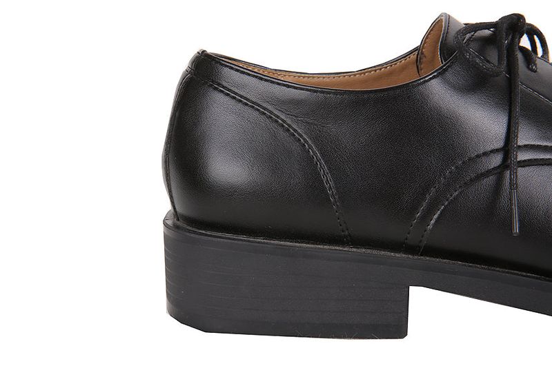 No.1308 blunt 4hole derby SHOES