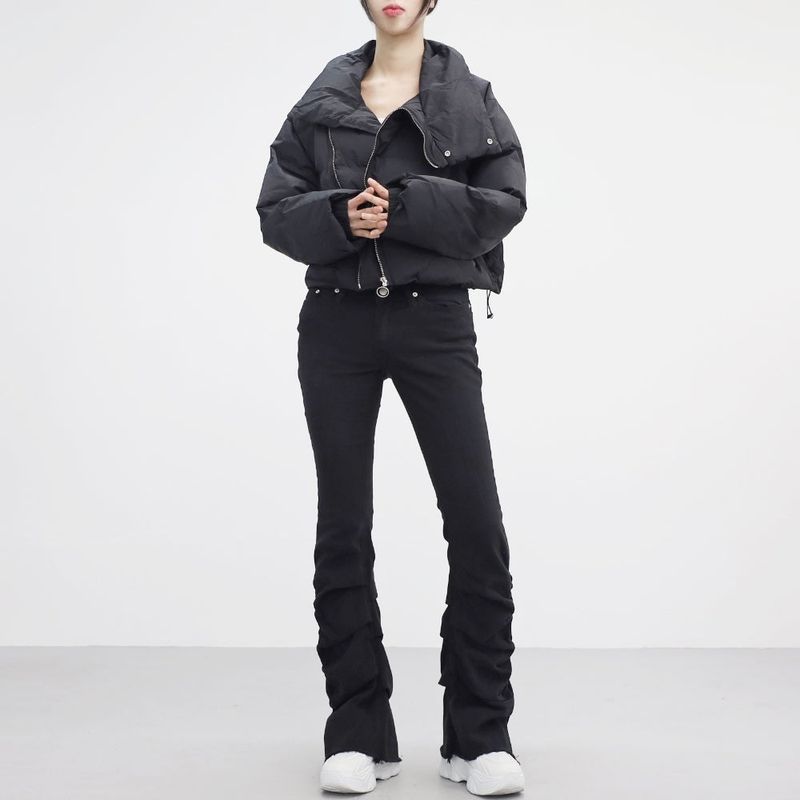 Tosco Shirring Bootcut Pants