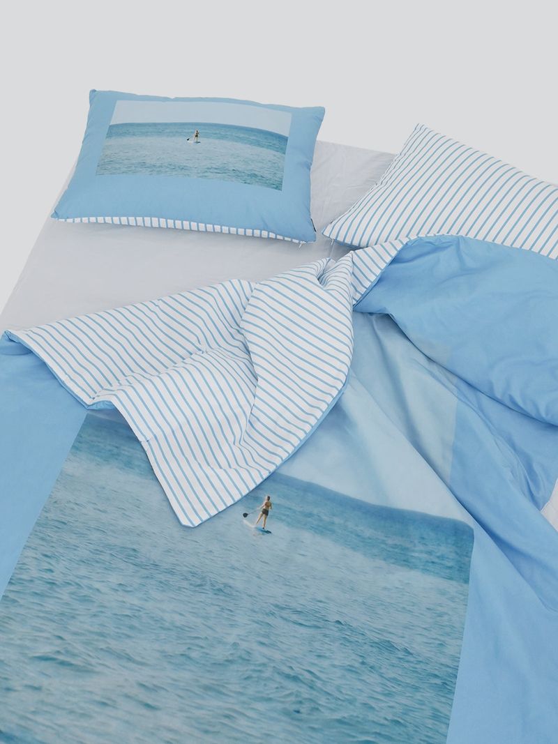 marine blue 2 way bedding set