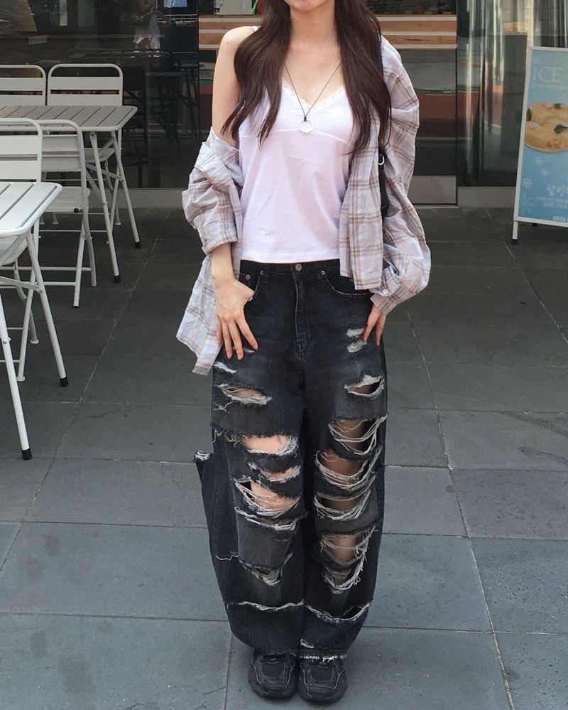Over check shirts