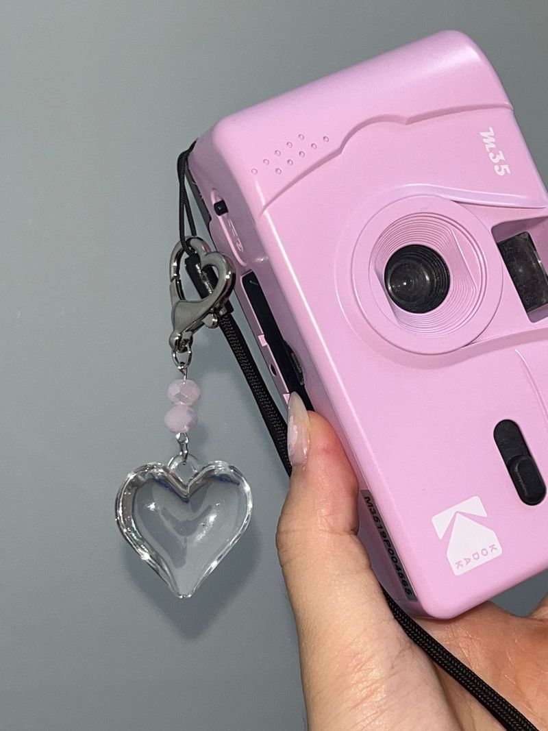 MADE white love keyring
