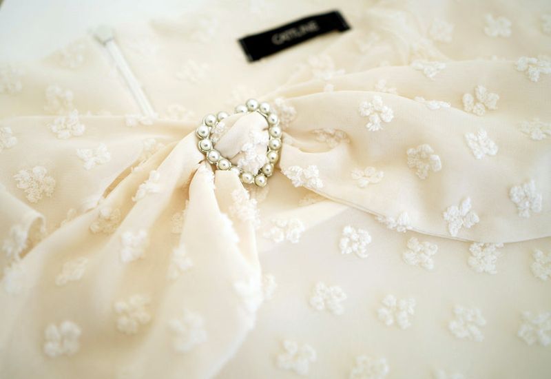 bloom shirring onepiece