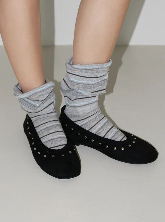 AAKE(アケ)の「STRIPE SLOUCH SOCKS(Fashion Accessories)」