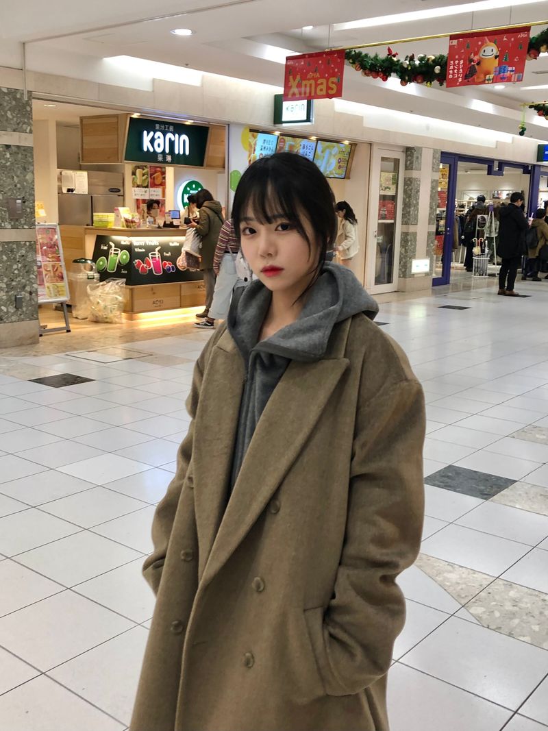 Airport fleece unbalance jacket